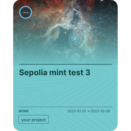 Sepolia mint test 3