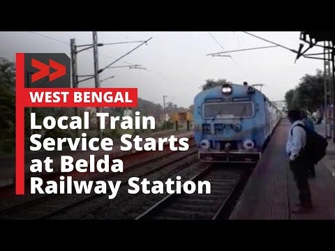 IMPACT | Local Train Service Starts at Belda Railway Station