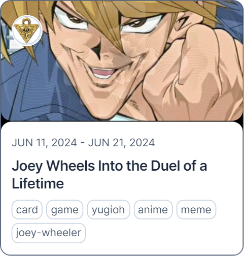 Joey Wheels Into the Duel of a Lifetime