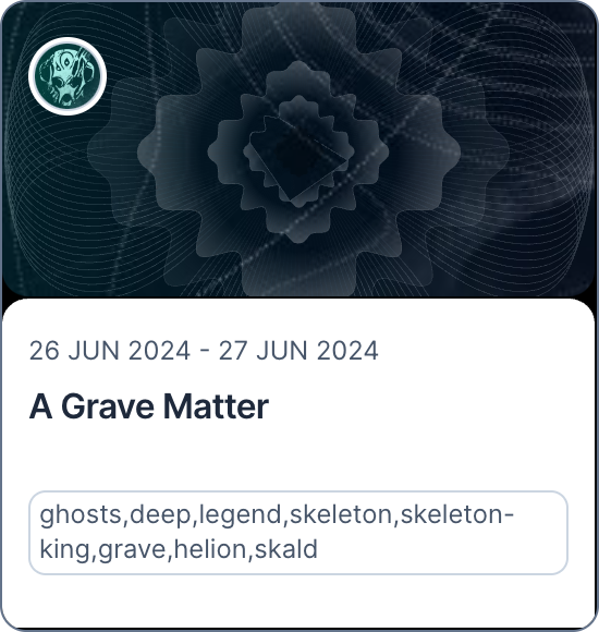 A Grave Matter