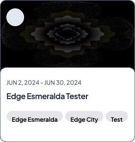 Edge Esmeralda Tester