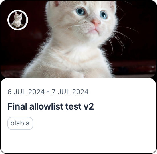 Final allowlist test v2