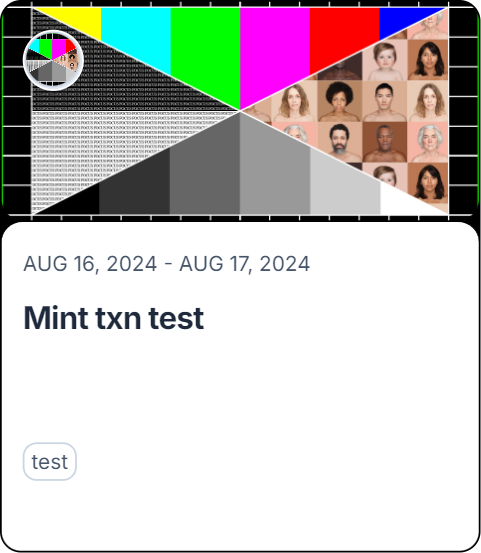 Mint txn test