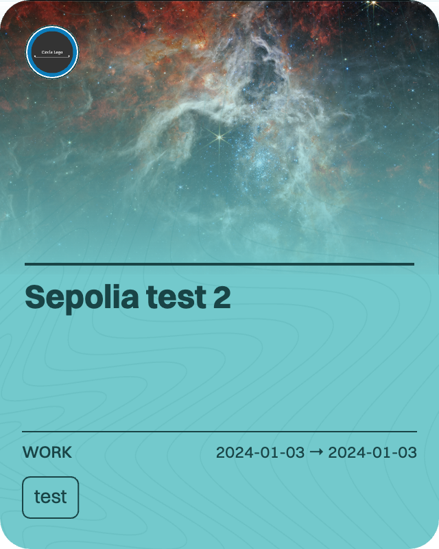 Sepolia test 2