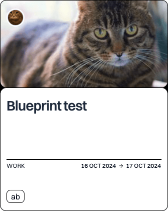 Blueprint test