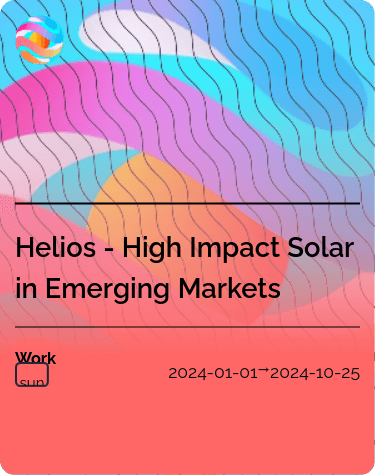 Helios - High Impact Solar in Emerging Markets