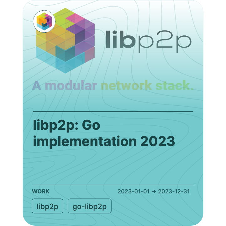 libp2p: Go implementation 2023