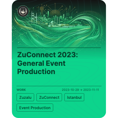 ZuConnect 2023: General Event Production